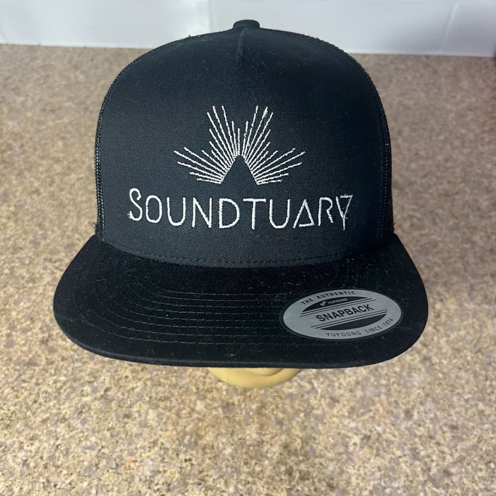 Black Snapback soundtuary miami club Hat